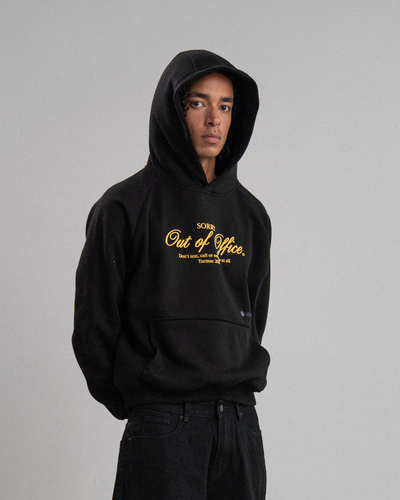 Out Of Office Hoodie - Black