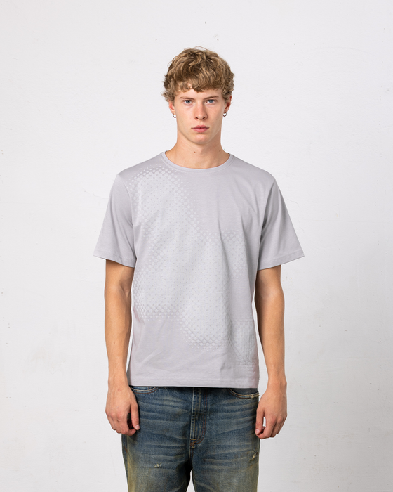 DualTech™ Halftone Tee - light grey