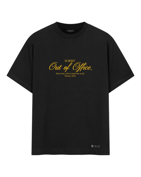 Out Of Office Tee - Black