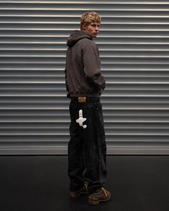 Vintage Baselayer Hoodie X 140F - Coal