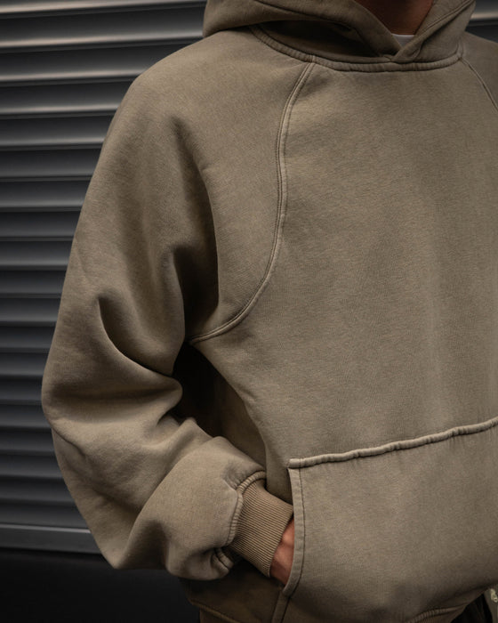 Vintage Baselayer Hoodie X 140F - sand