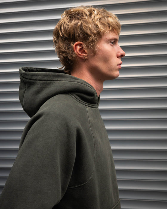 Vintage Baselayer Hoodie X 140F - slate grey