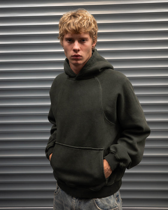Vintage Baselayer Hoodie X 140F - slate grey