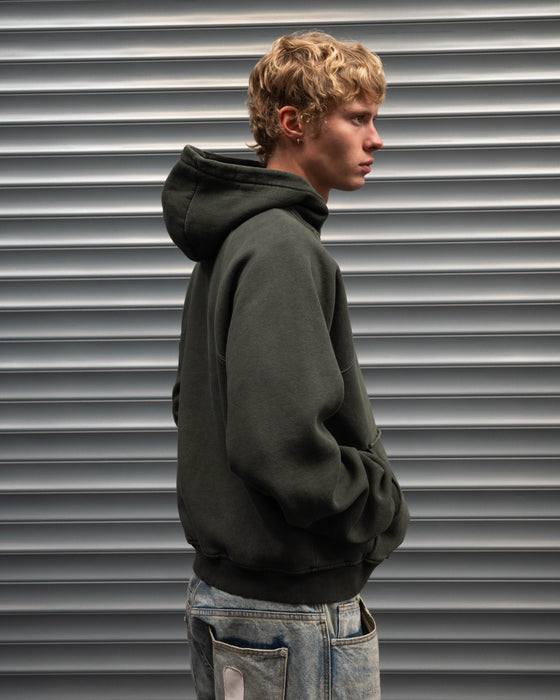 Vintage Baselayer Hoodie X 140F - slate grey