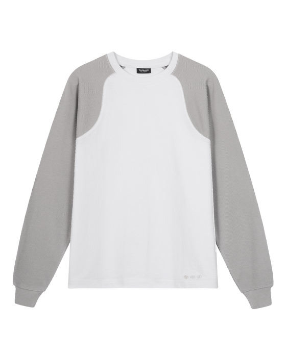 Baselayer Twotone Langarmshirt - Weiß