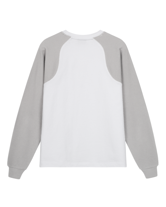 Baselayer Twotone Langarmshirt - Weiß