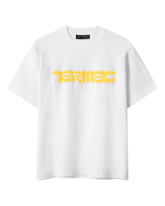 Dirty Sketch Logo Tee - White/Yellow