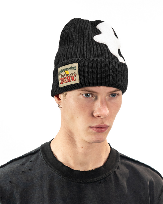 Tarmac Patch Beanie - Black