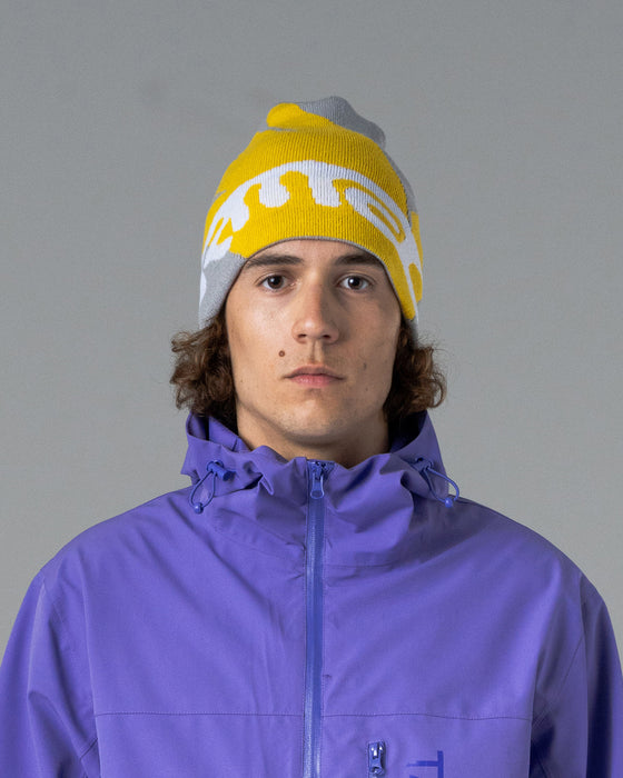 Mountain Summit Beanie - Grey - TARMAC