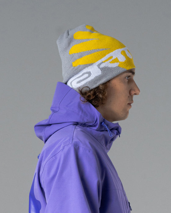 Mountain Summit Beanie - Grey - TARMAC