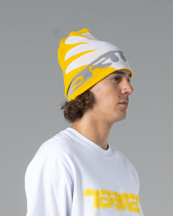 Mountain Summit Beanie - Yellow - TARMAC