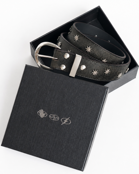 Edelweiss Studded Belt