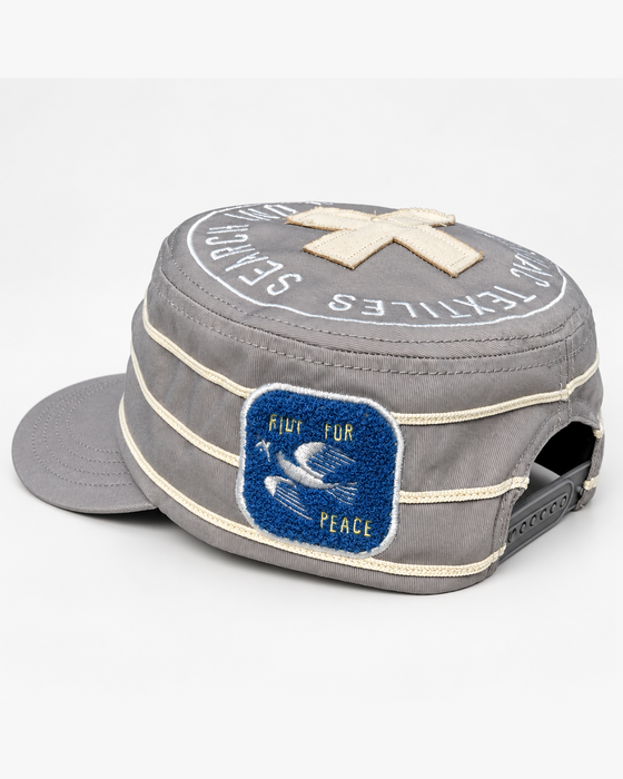 Born on Tarmac Pillbox Cap - grey
