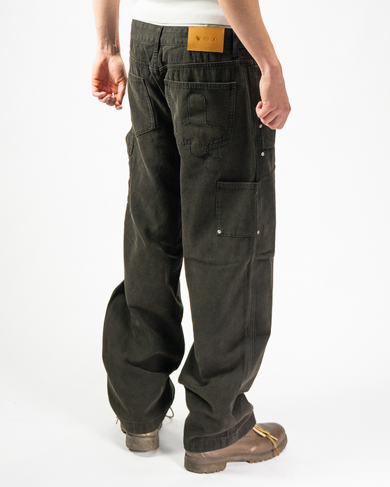 Heavy Carpenter Pants - Vintage brown