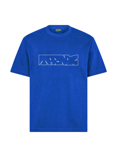 Graffiti Logo Tee - Blue - TARMAC