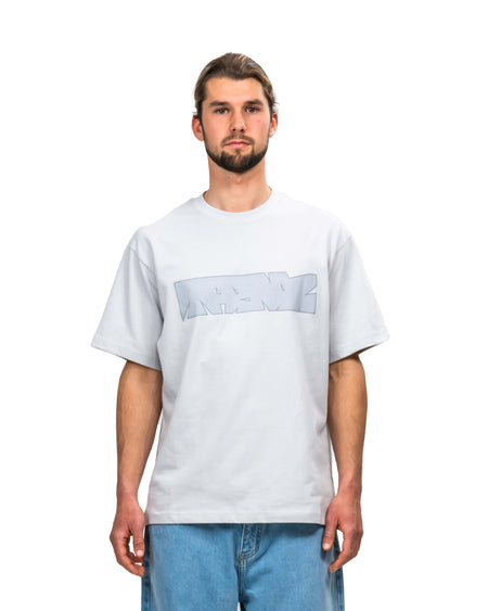 Graffiti Logo Tee - Light Grey - TARMAC