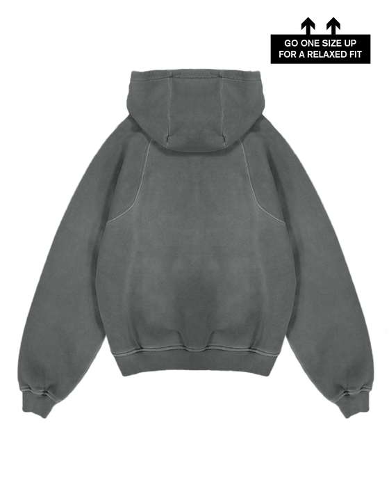 Vintage Baselayer Hoodie X 140F - slate grey