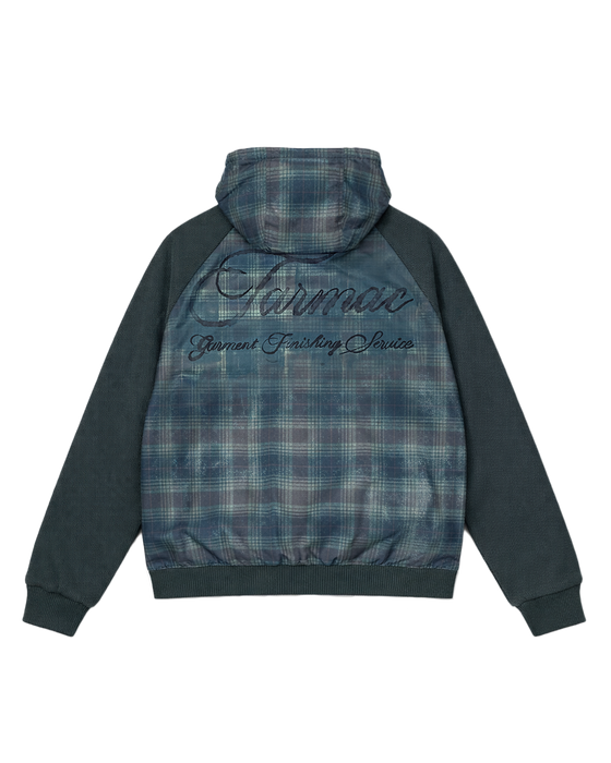 Plaid Shell Jacket - Green