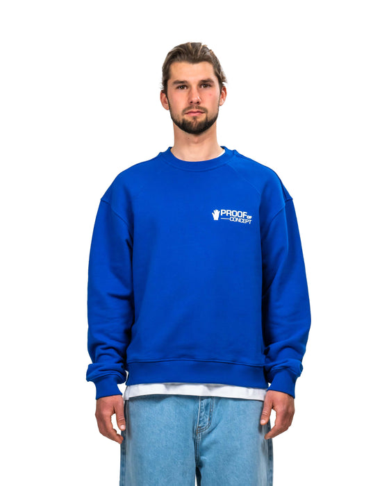 Logo Raglan Sweater - blue - TARMAC