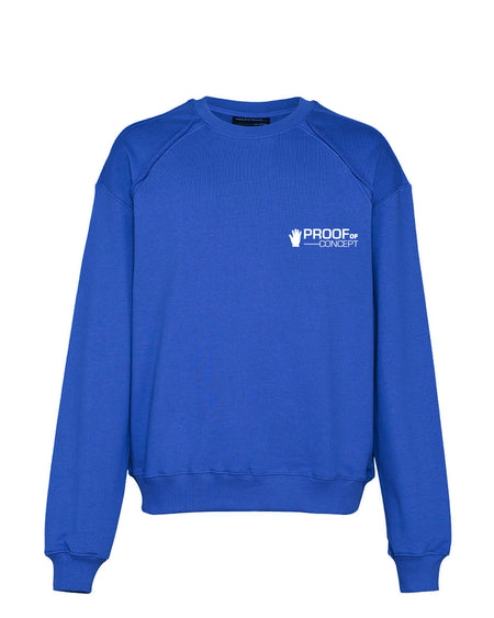 Logo Raglan Sweater - blue - TARMAC