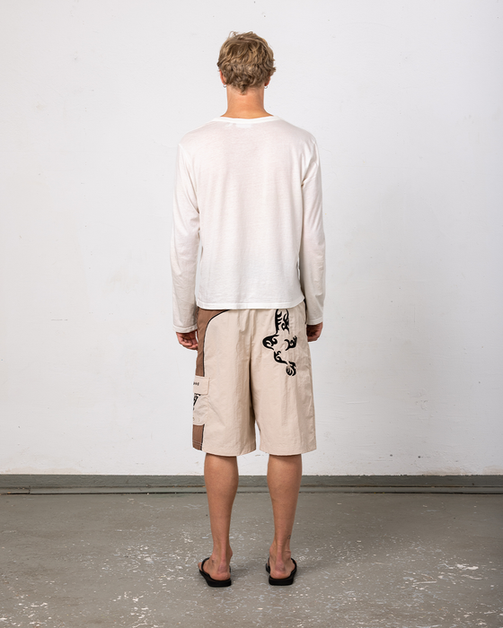 TTX Diver Boardshorts - cream