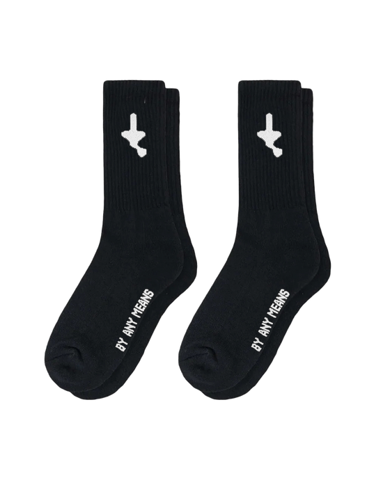 Everyday Socks - Black (2 Pack)