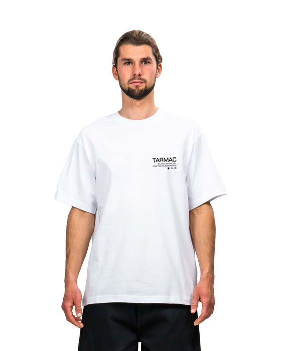 tarmac t-shirt - white - TARMAC