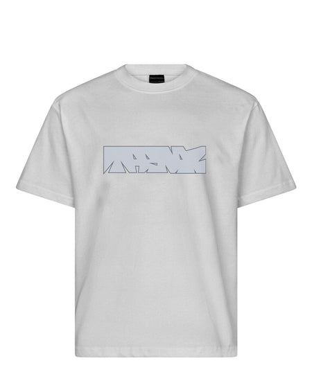 Graffiti Logo Tee - Light Grey - TARMAC