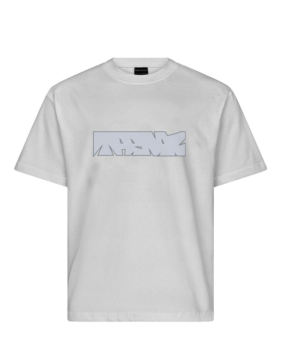 Graffiti Logo Tee - Light Grey - TARMAC